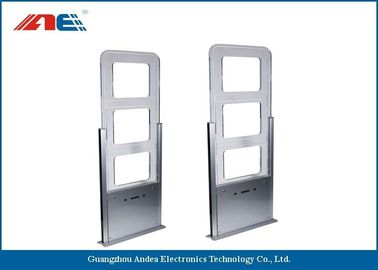 Perpustakaan HF Reader RFID Library Security Gates Lebar 90CM Dengan Fungsi Inframerah