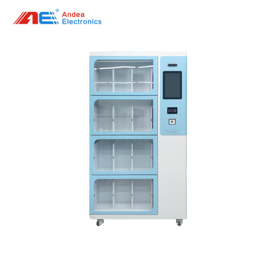Sekolah Dan Kantor Kecil Otomatis 24 Jam Rak Buku Cerdas RFID Self Help Smart Bookcase