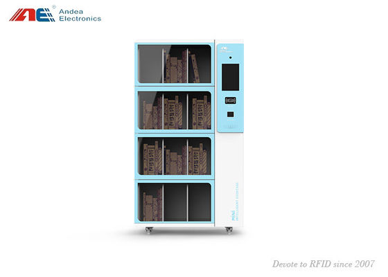 MINI Smart Bookcase Pembaca Perpustakaan RFID 24 Jam Buku Keluar