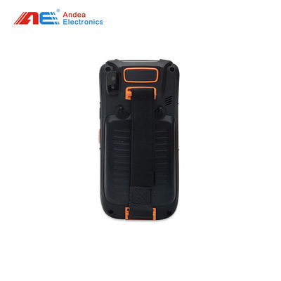 Pembaca Genggam RFID Nomor PDA Keyboard 28cm Rentang Baca Pemindai HF Dengan Lampu Indikator